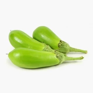 image of a green eggplant